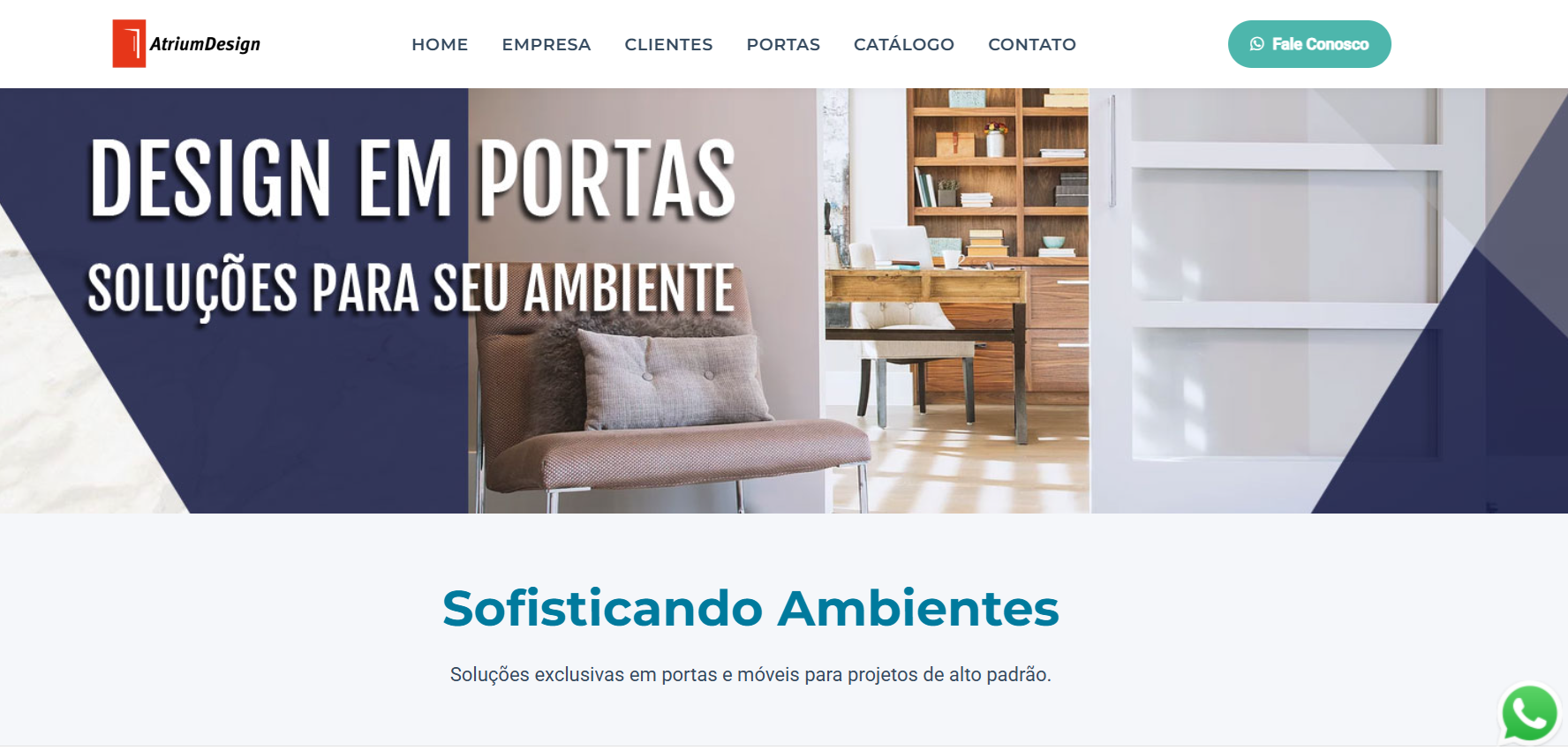 Atrium Design Website
